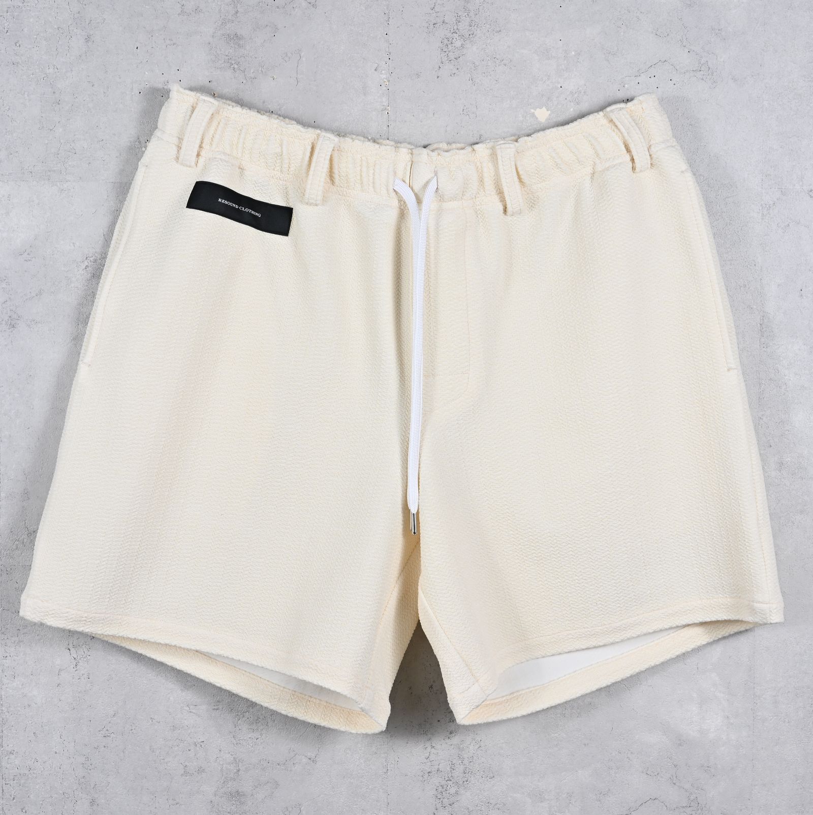 BLISTER KNIT HALF PT / RC39-HP-003 / ブリスターニットショーツ / オフホワイト (3月上旬入荷予定)