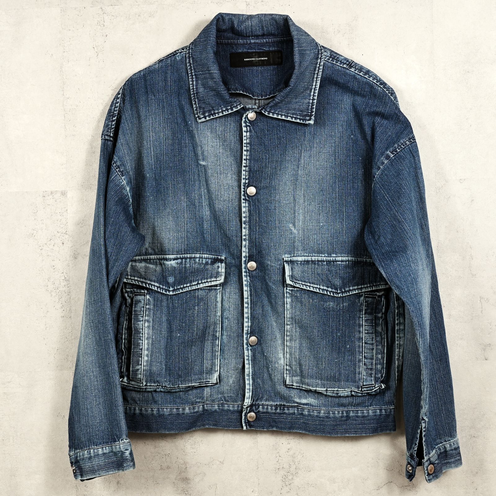 LDENIM AG FLIGHT JACKET / RC41-JK-001 / デニムフライトジャケット / ダークインディゴ (8月中旬入荷予定)