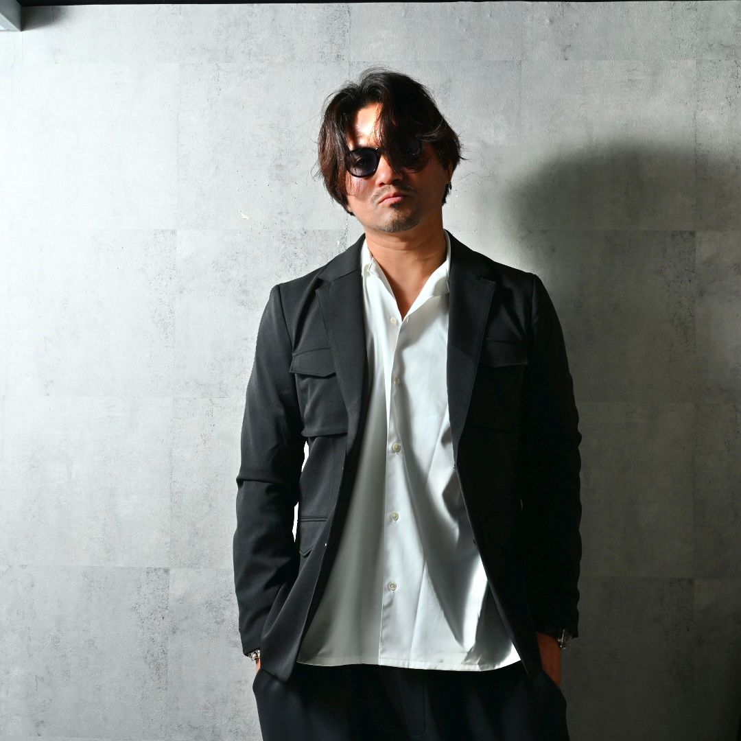 PS-65 JACKET / DP1-JK-002 / ミリタリーテーラードジャケット / ブラック (2月中旬入荷予定)