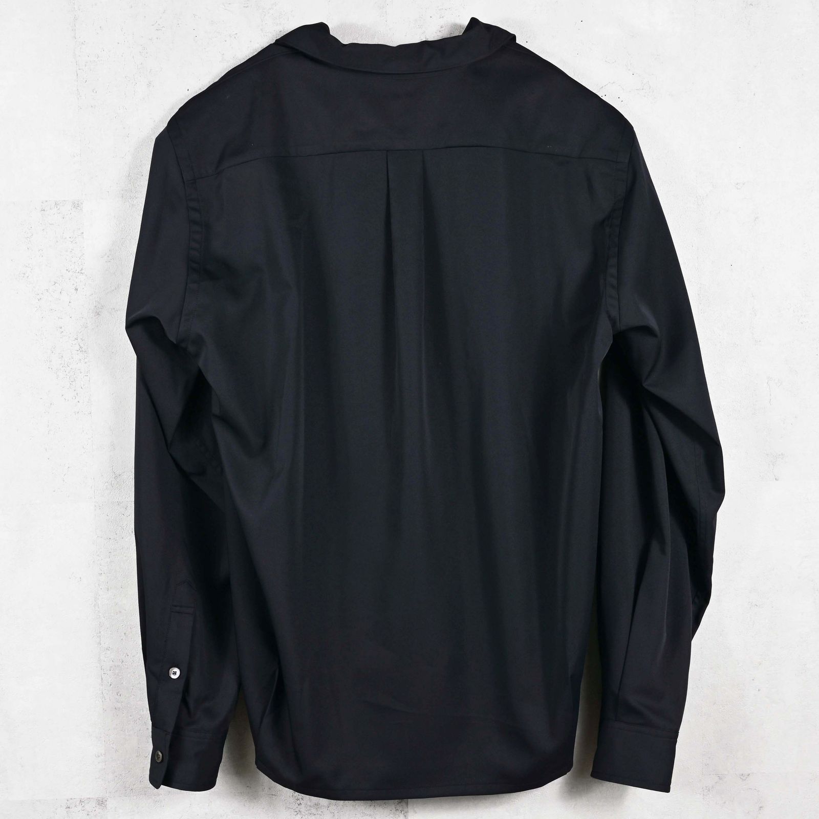 WILL SHIRTS / DP1-SH-001 / ウィルプリントオープンカラーシャツ / ブラック (3月中旬入荷予定)