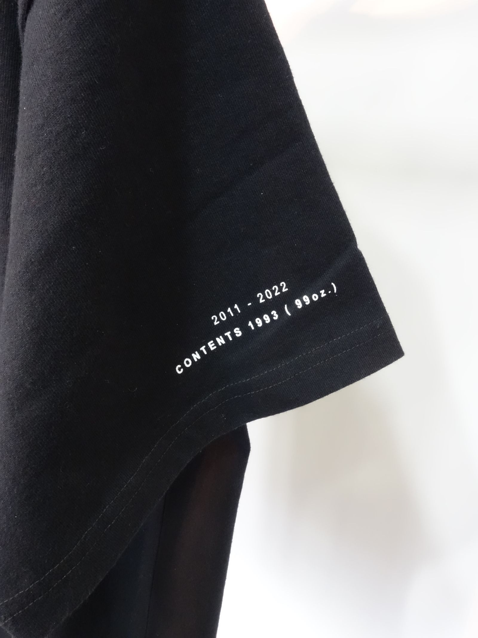 BLACK WATER RELAXED TEE / SLA-M2857TE / ビッグTシャツ