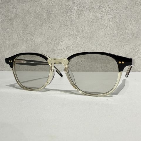 NEW. ALLEN II C-2 / サングラス / ブラック×クリア