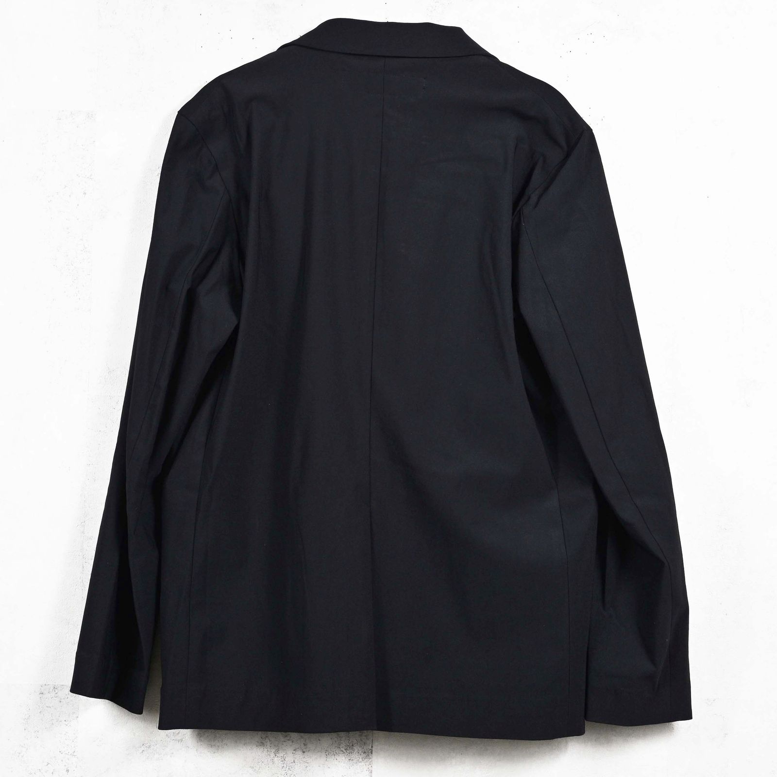 GARY LOOSE JACKET / RC39-JK-001 / サテンルーズテーラードジャケット / ブラック (2月下旬入荷予定)