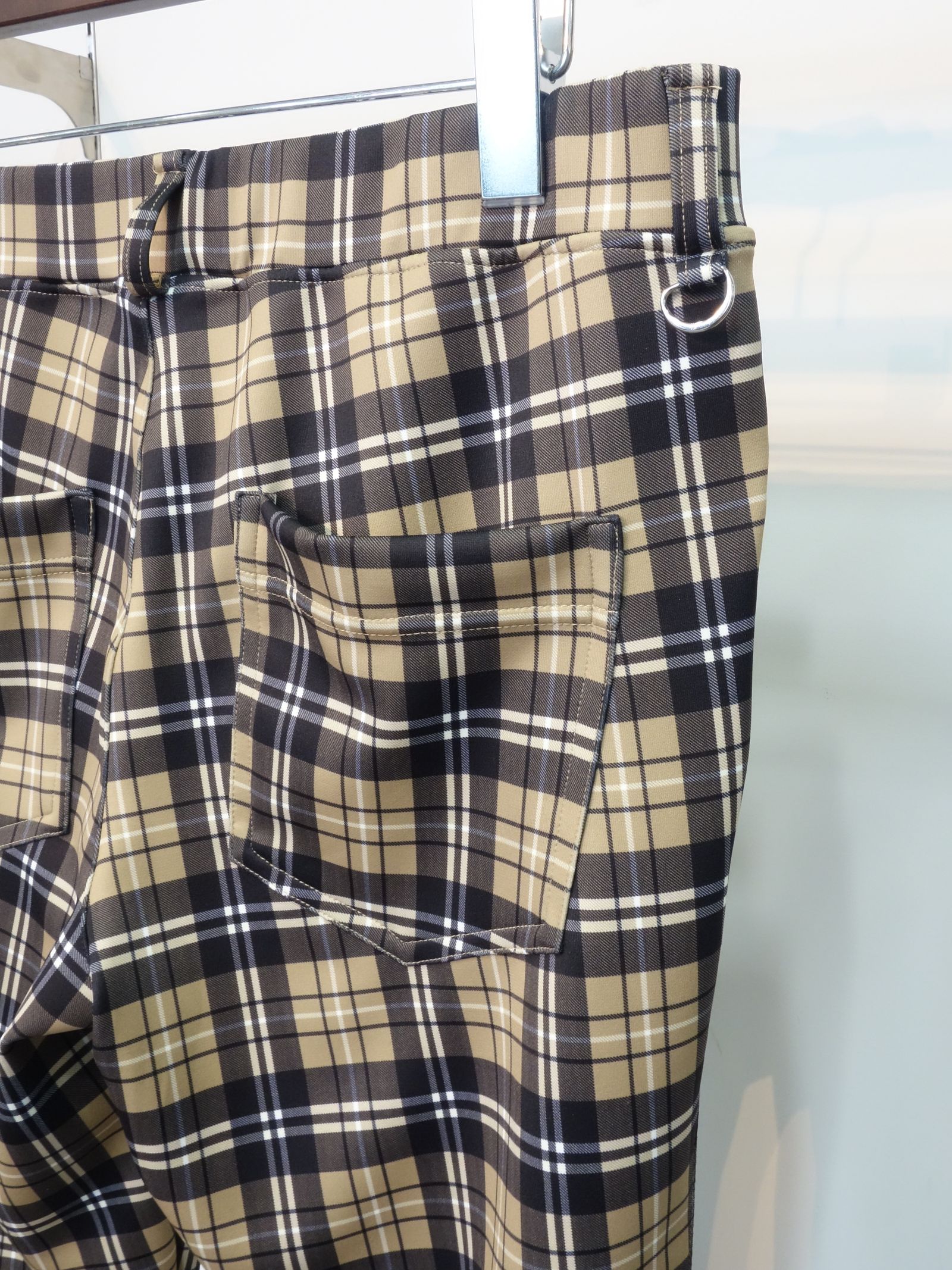 CHRIS EASY PANTS / RC23-ST-016 / チェックイージーパンツ