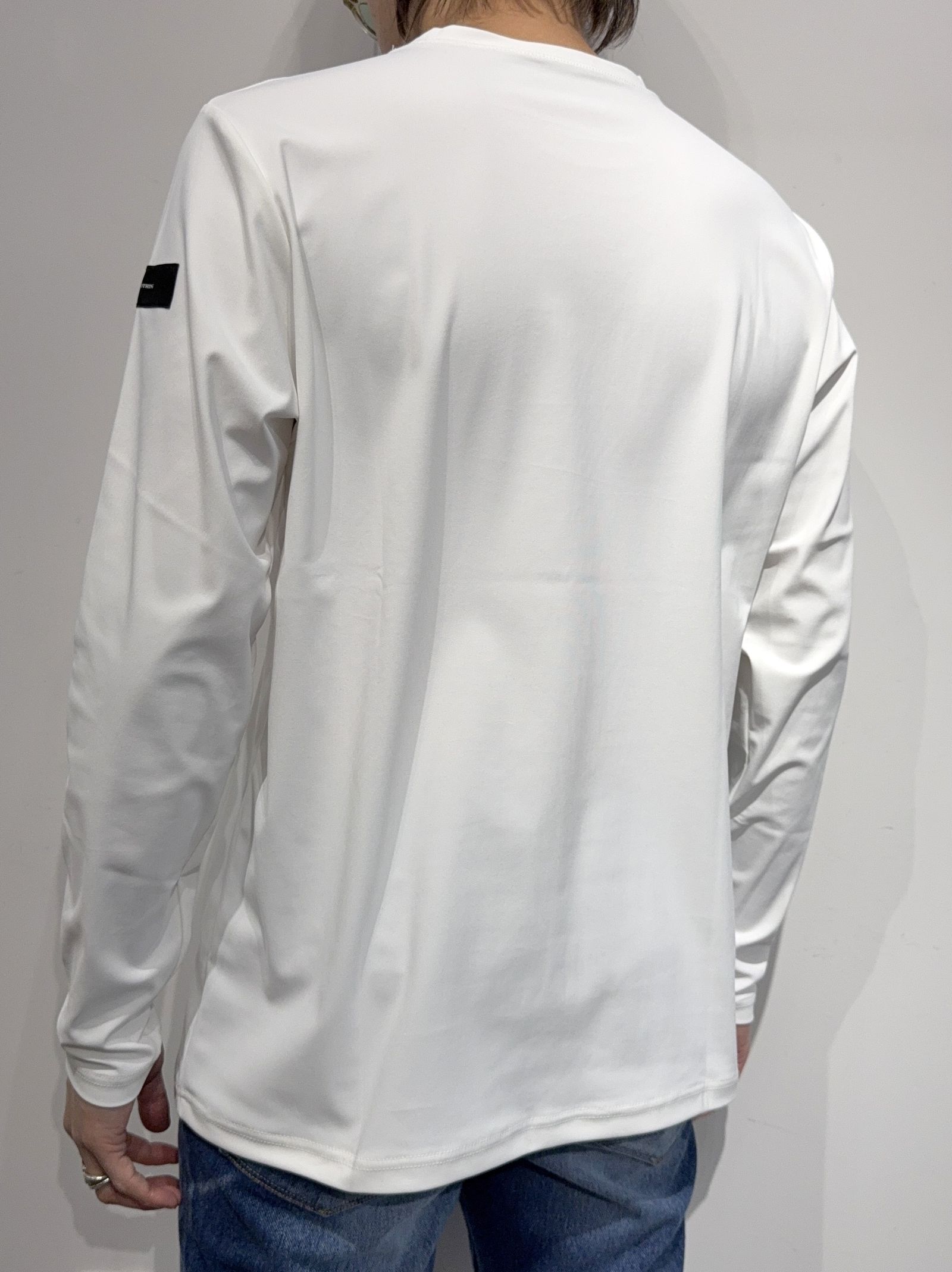【LUKE別注】 NYLON LONGSLEEVE TEE / RC35-T-010LUKE / ナイロン長袖Tシャツ / ホワイト