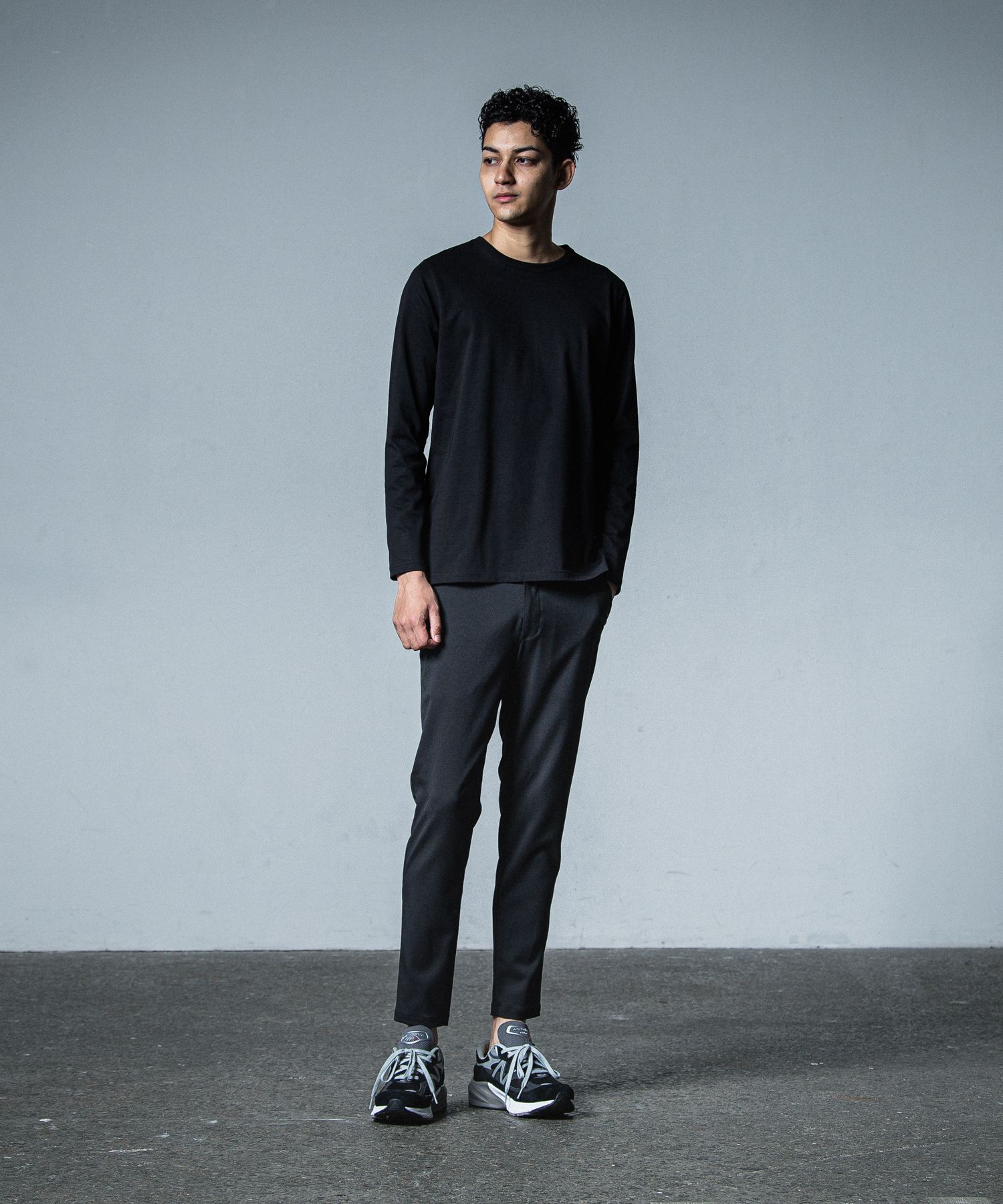 PAT TIGHT EASY PANTS / RC33-ST-037BN / イージーパンツ / ブラック