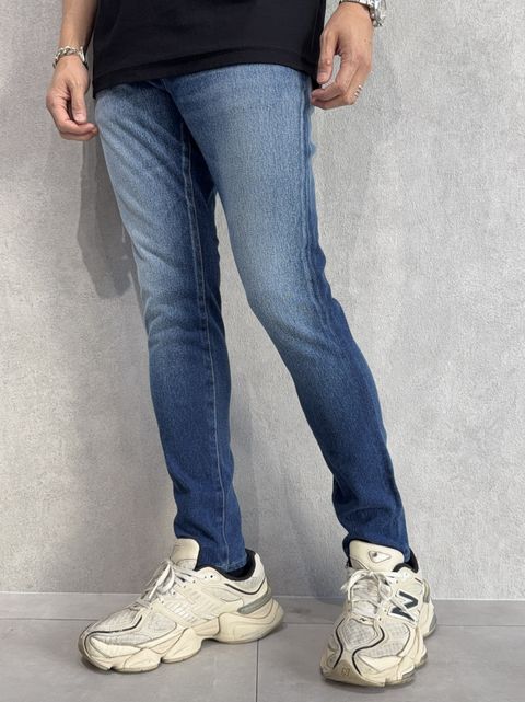 MICK DENIM JERSEY / RC37-ST-020 / デニムジャージテーパードパンツ / ダークインディゴ