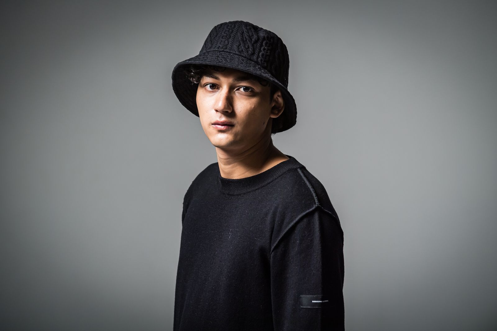 ROPE SWEAT BUCKET HAT / RC30-CAP-003 / バケットハット / ブラック