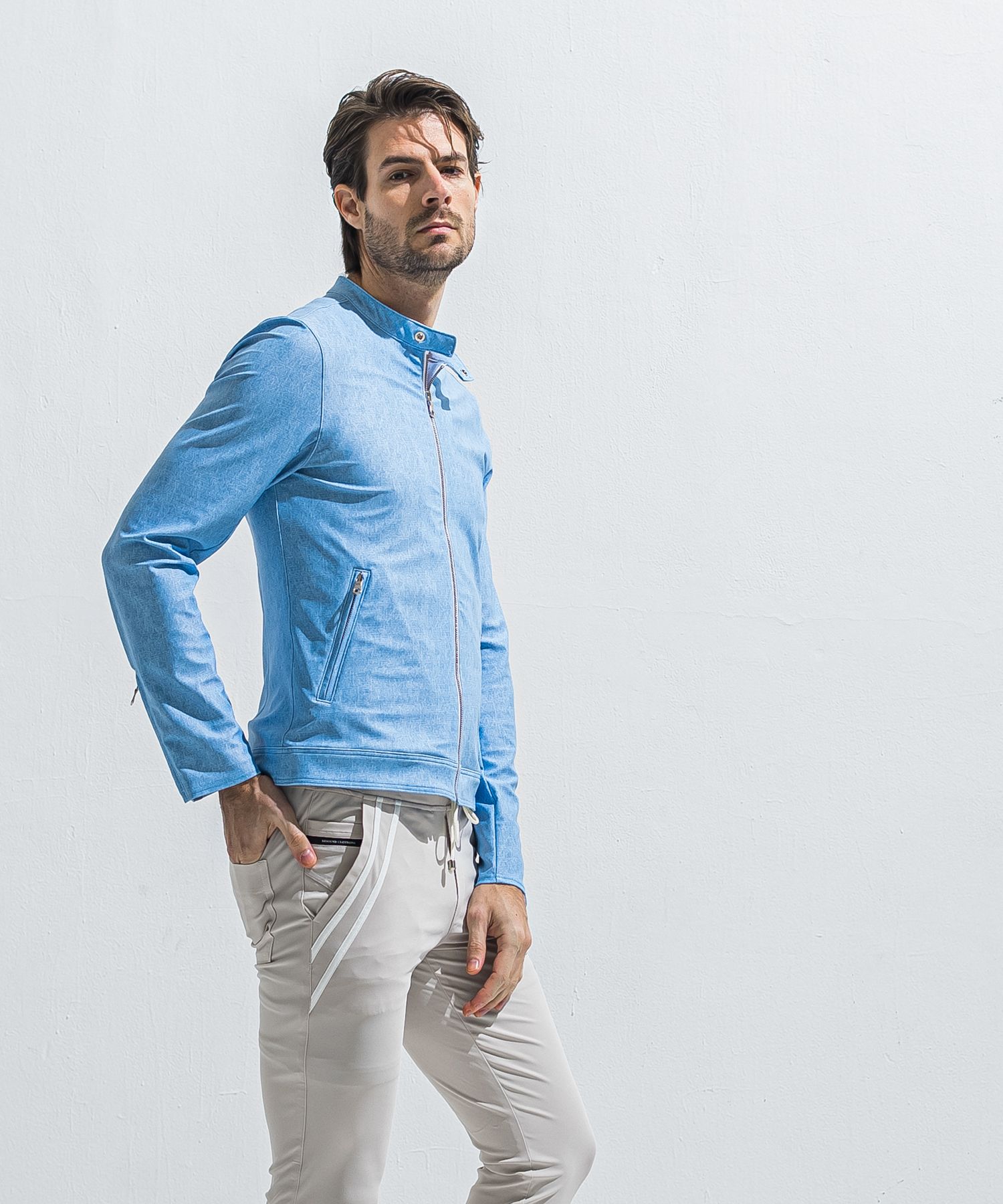 RUSH SB RIDERS / RC40-JK-001 / ラッシュガードシングルライダース / ライトインディゴ (5月下旬入荷予定)