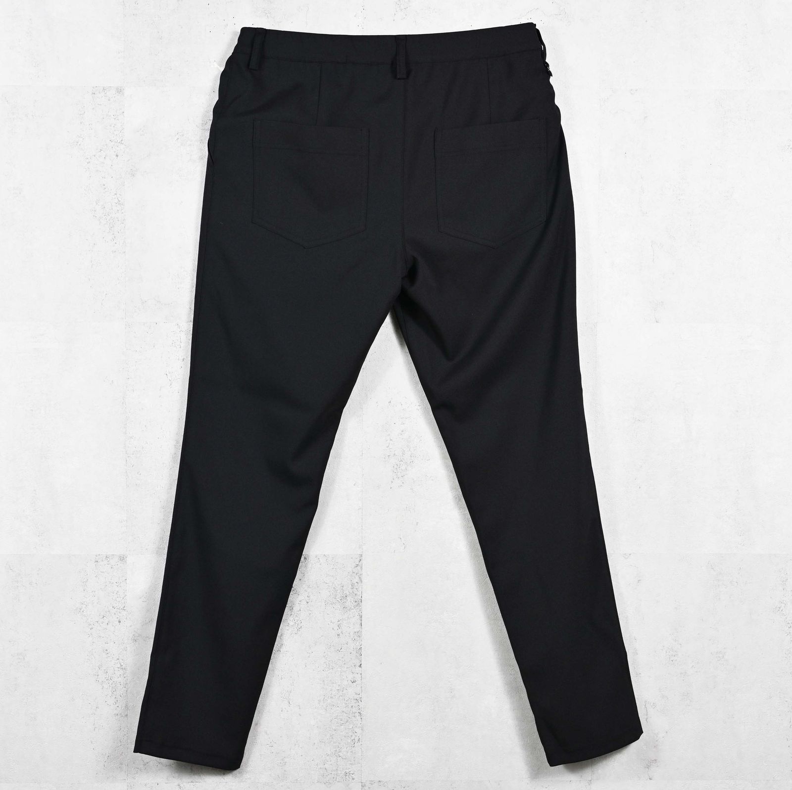 GAVIRIA SLACKS EASY PANTS / DP1-ST-001 / スラックスイージーパンツ / ブラック (3月中旬入荷予定)
