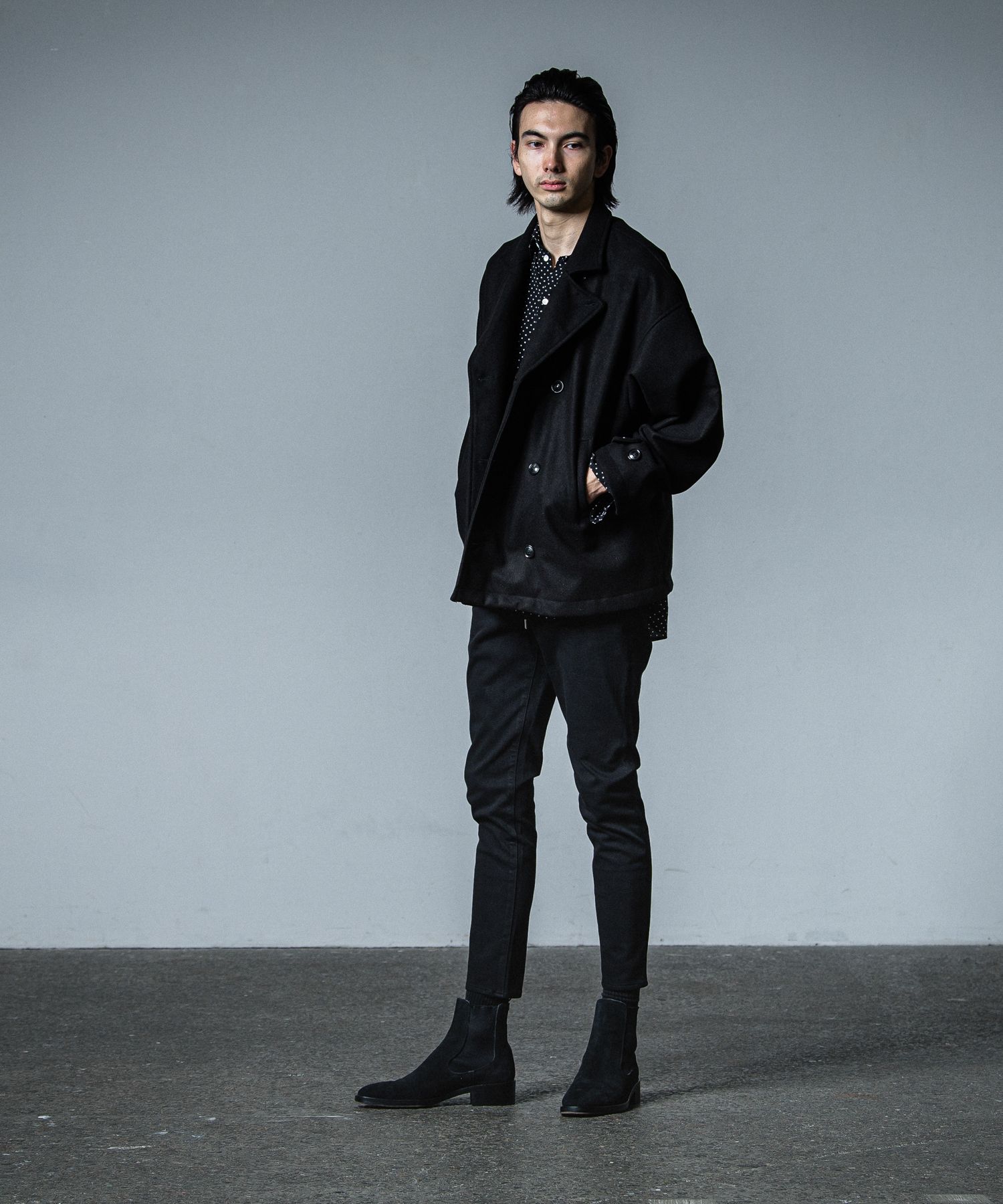 JACK SHIRTS / RC33-SH-001 / オーバーサイズシャツ / ドット