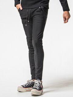 HEAT EDGE PT / RC38-ST-014H / 裏起毛エッジラインパンツ / ブラック×ブラック (11月上旬入荷予定)