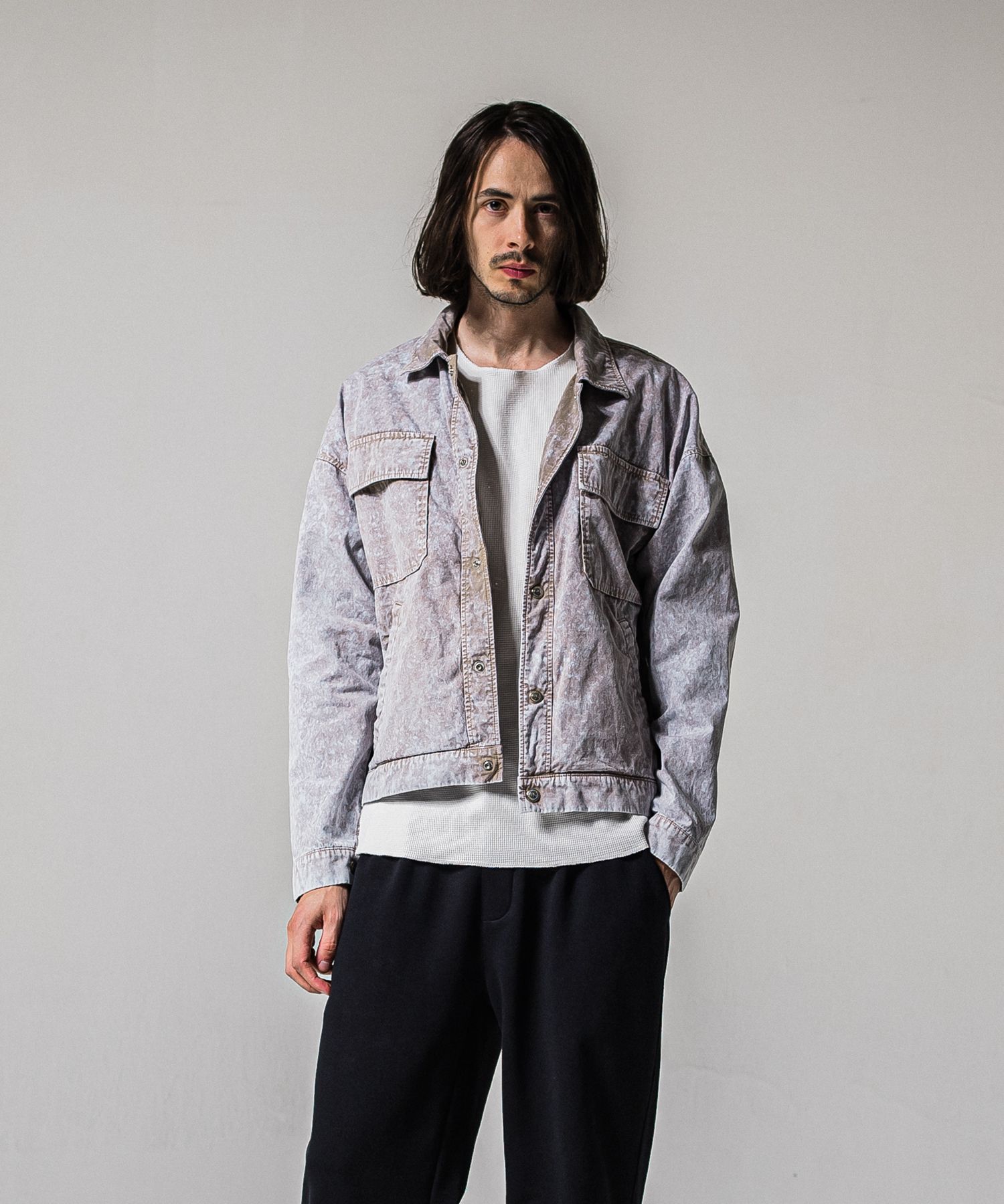FIELD SHIRT JK / RC39-SH-004 / ミリタリーシャツジャケット / ブラウン (2月中旬入荷予定)