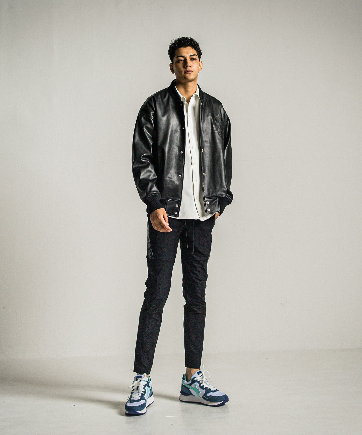 W6YZ×RESOUND CLOTHING SNEAKER / 40-1C16 / コラボローカットスニーカー