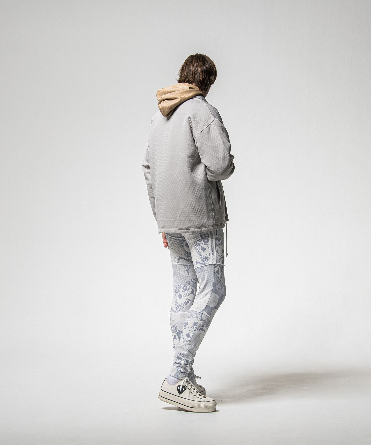 SUEDE LOOSE HOODIE / RC38-C-006 / スエードパーカー / ブラウン (1月上旬入荷予定)