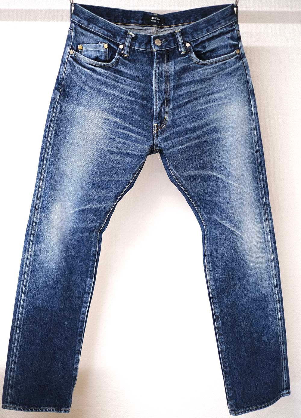 OR VINTEAGE JEANS / OR1-ST-001 / スリムテーパードストレートデニム / インディゴユーズド (12月中旬入荷予定)