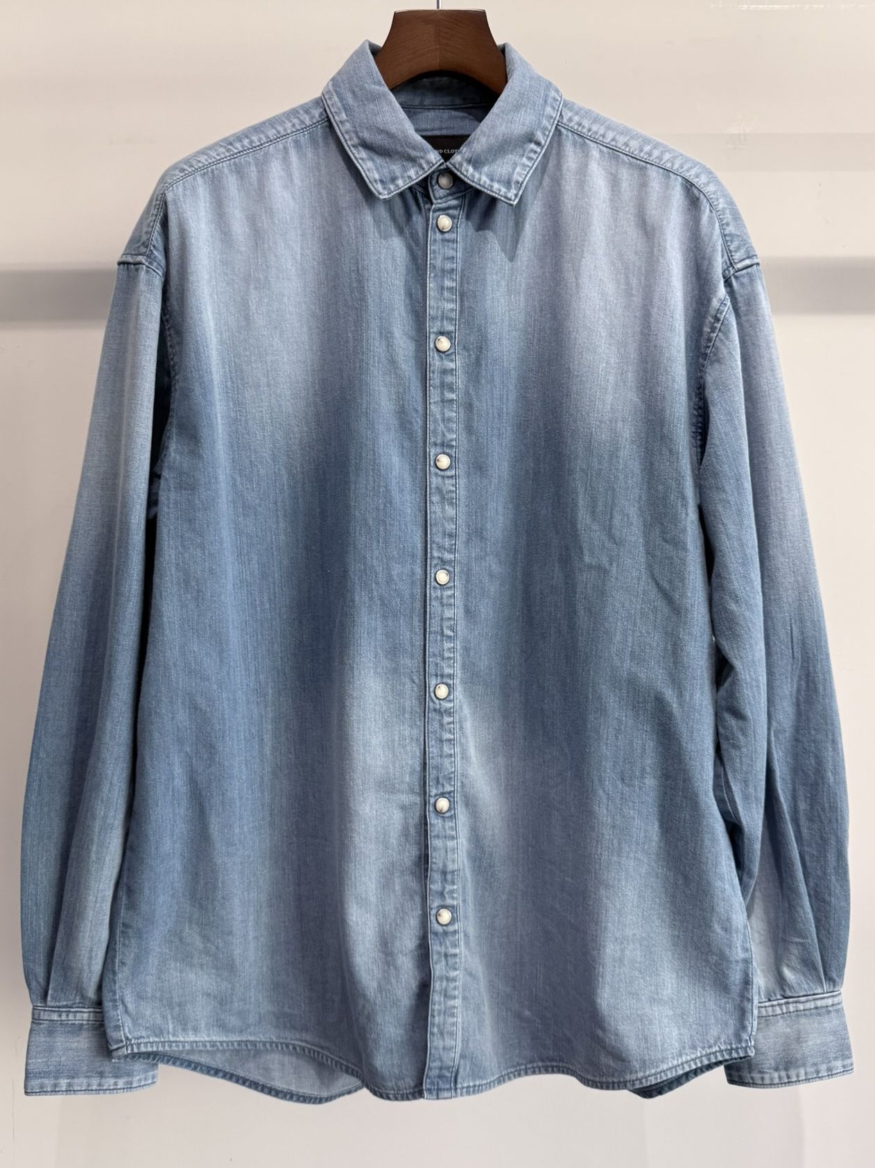 DENIM JACK SHIRTS / RC35-SH-001D / オーバーデニムシャツ / インディゴユーズド