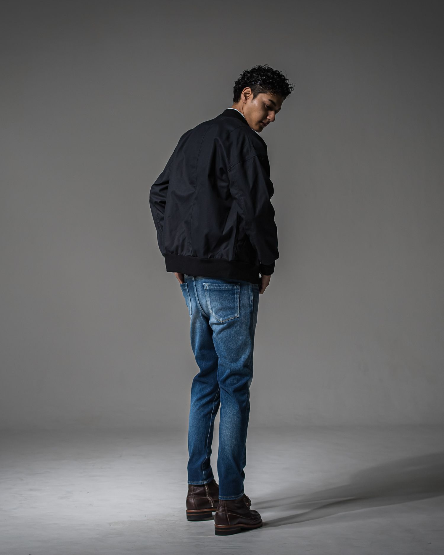 MICK DENIM JERSEY / RC37-ST-020 / デニムジャージテーパードパンツ / ダークインディゴ (9月上旬入荷予定)