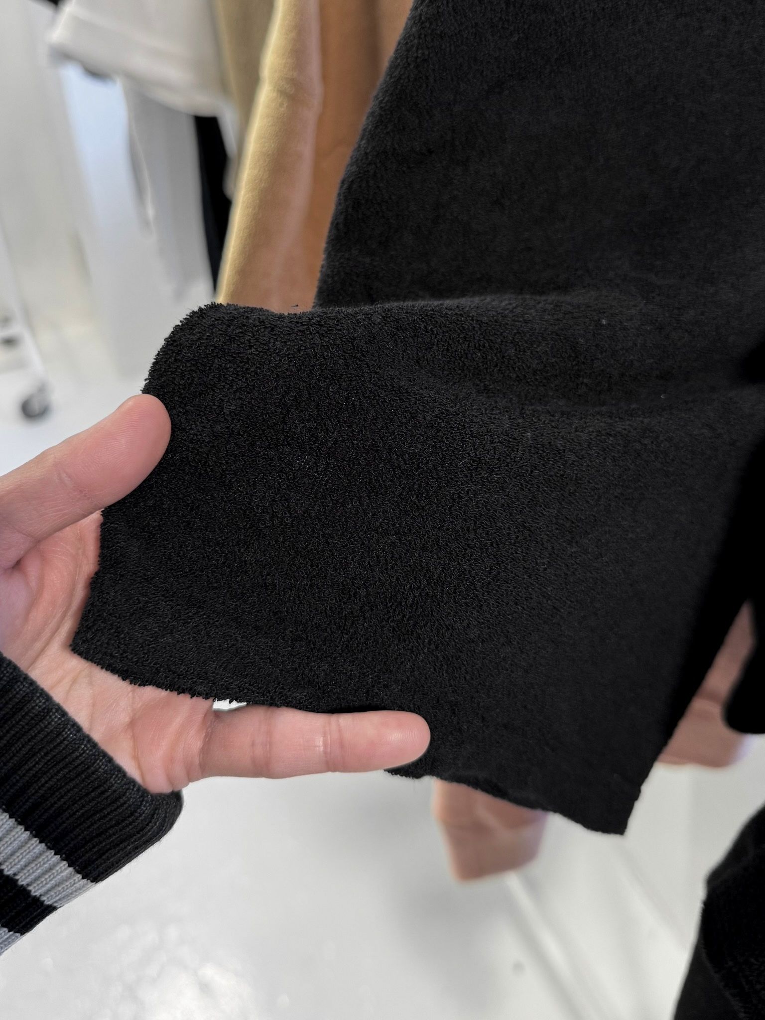 VINTAGE PILE SHORTS / RC40-HP-001 / パイルショーツ / ブラック (5月中旬入荷予定)