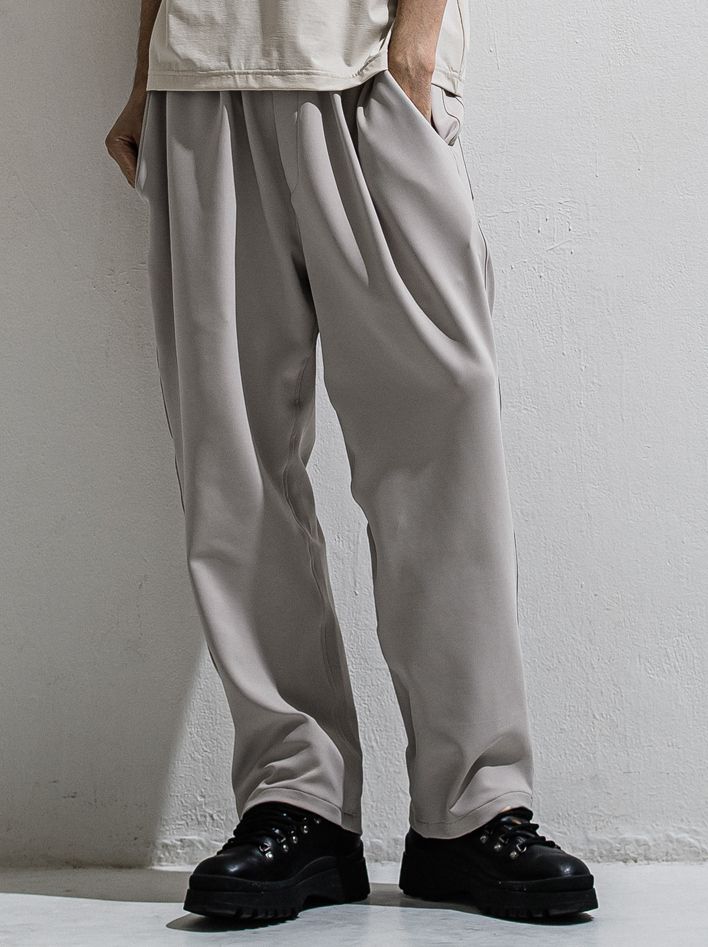 EMILIO DB WIDE PANTS / DP1-ST-003 / ダンボールジャージスーパーワイドパンツ / グレージュ (3月中旬入荷予定)