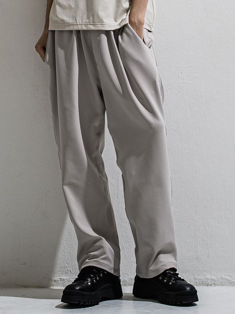 EMILIO DB WIDE PANTS / DP1-ST-003 / ダンボールジャージスーパーワイドパンツ / グレージュ (3月中旬入荷予定)