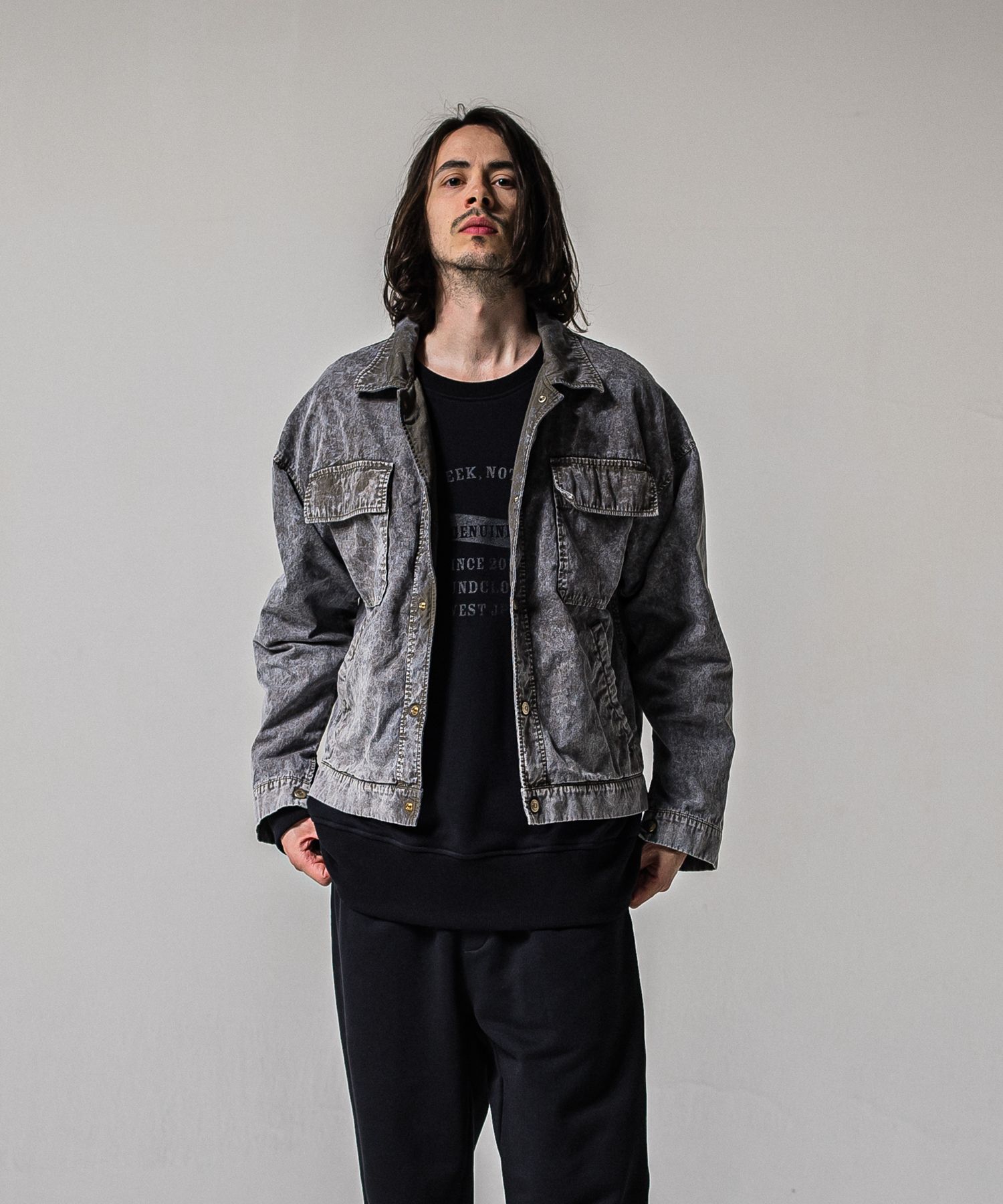 FIELD SHIRT JK / RC39-SH-004 / ミリタリーシャツジャケット / カーキ (2月中旬入荷予定)