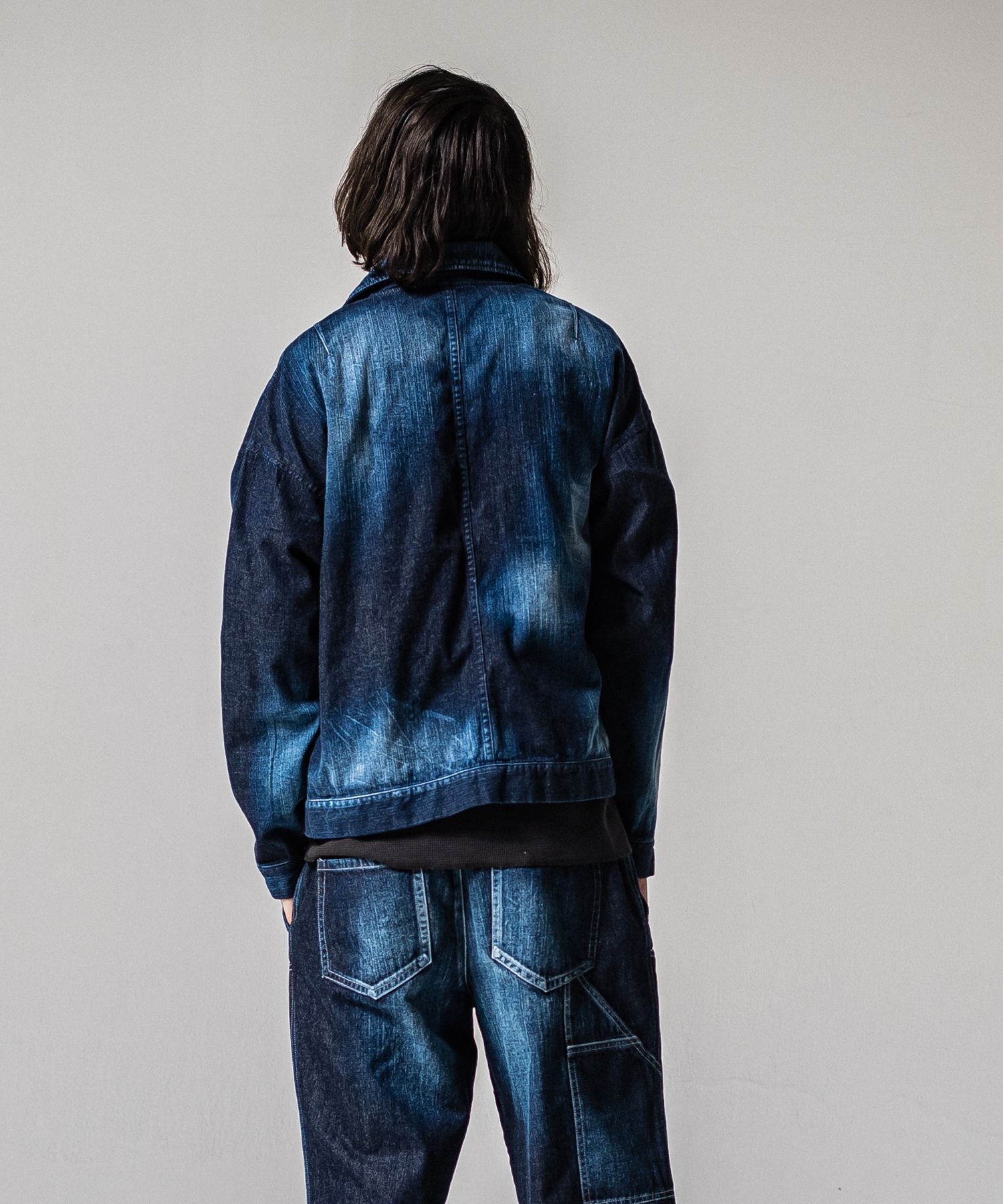 LDENIM AG FLIGHT JACKET / RC39-JK-003 / デニムフライトジャケット / インディゴユーズド (3月中旬入荷予定)