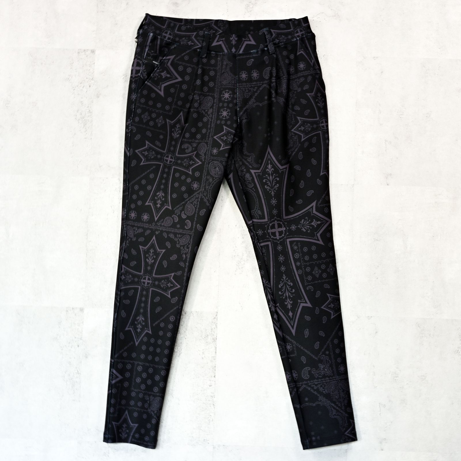 CHRIS EASY TUCK PANTS / RC42-ST-016T / イージータックパンツ / クロスブラック (1月上旬入荷予定)
