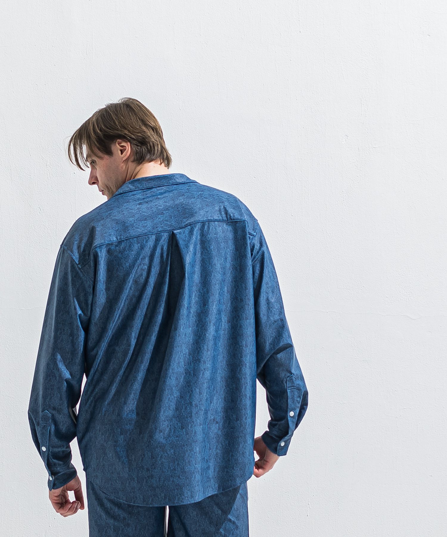 RUSH JACK SHIRTS / RC40-SH-001 / オーバーサイズラッシュガードシャツ / ダークインディゴ (5月中旬入荷予定)