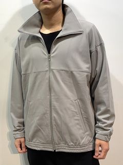 NYLON FLEECE OVER TRACK JK / RC22-C-009 / 裏起毛トラックジャケット / グレー