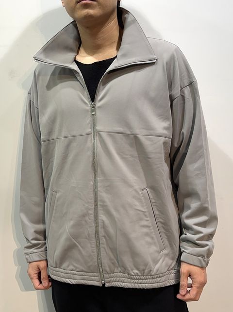 NYLON FLEECE OVER TRACK JK / RC22-C-009 / 裏起毛トラックジャケット / グレー