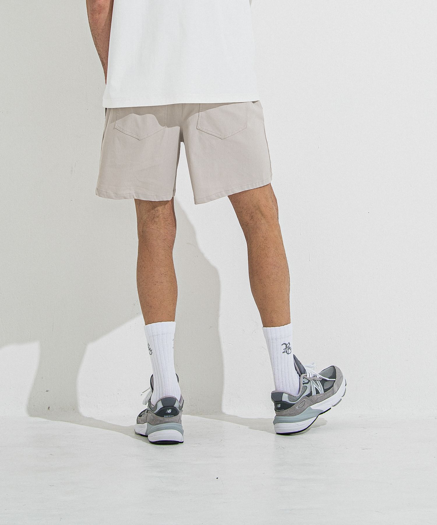 TV NYLON SHORTS / RC36-HP-004 / リラックスナイロンショーツ / グレージュ