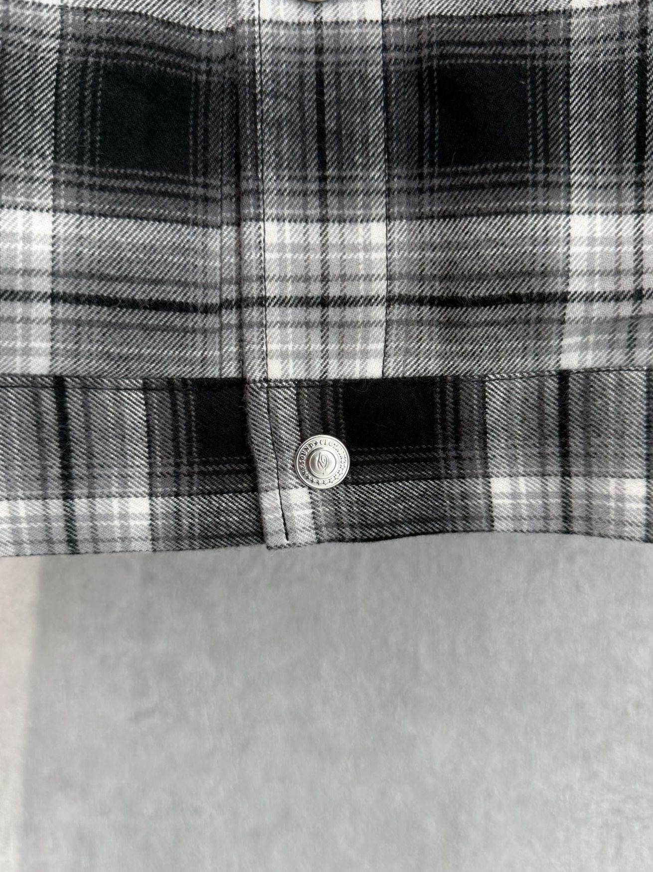 CHECK SHIRT JACKET / RC41-SH-003 / チェックシャツジャケット / ブラック