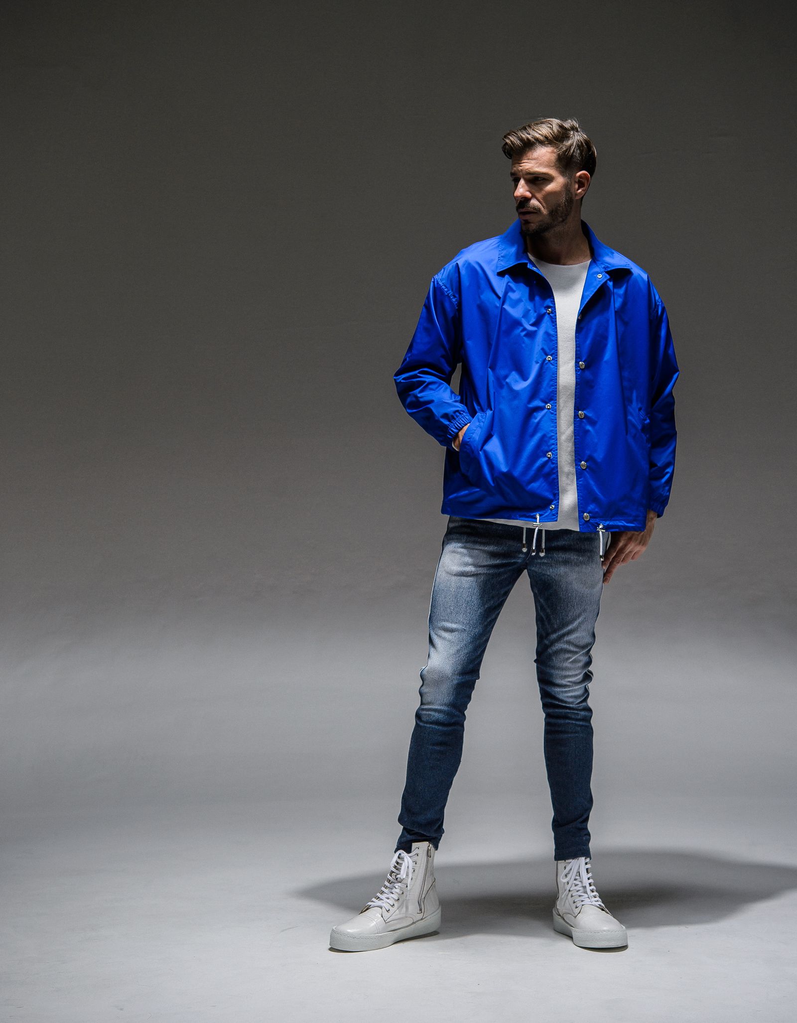 【※期間限定販売※】 OVER COACH JACKET / RC21-JK-005 / コーチジャケット