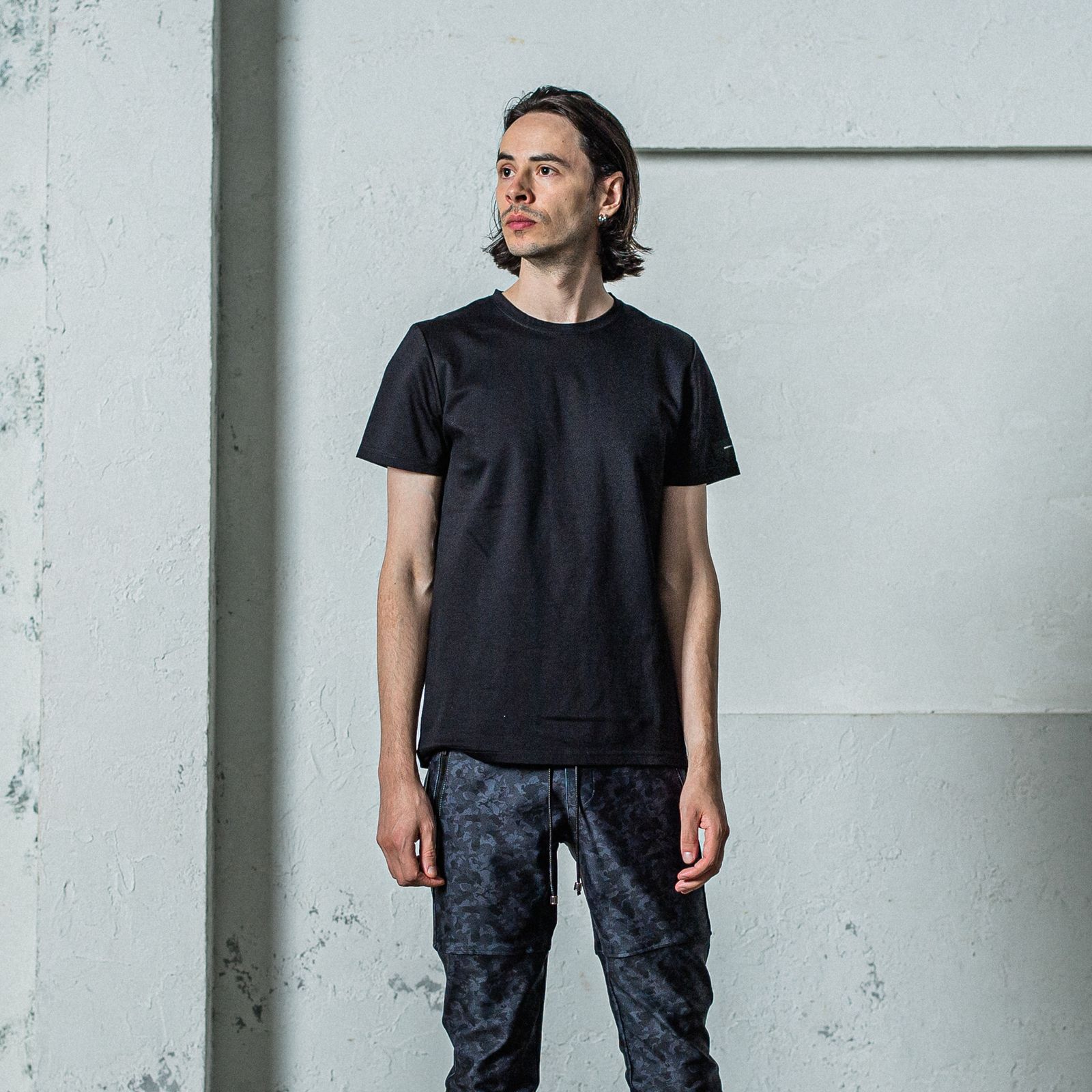 FINEST BASIC T / RC35-T-006 / 最高品質コットンTシャツ / ブラック