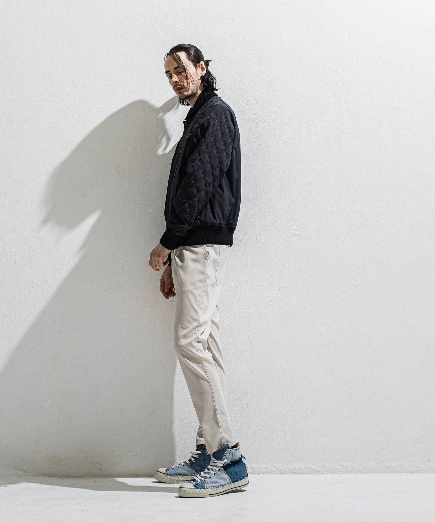 GAVIRIA SLACKS EASY PANTS / DP1-ST-001 / スラックスイージーパンツ / ベージュ (3月中旬入荷予定)