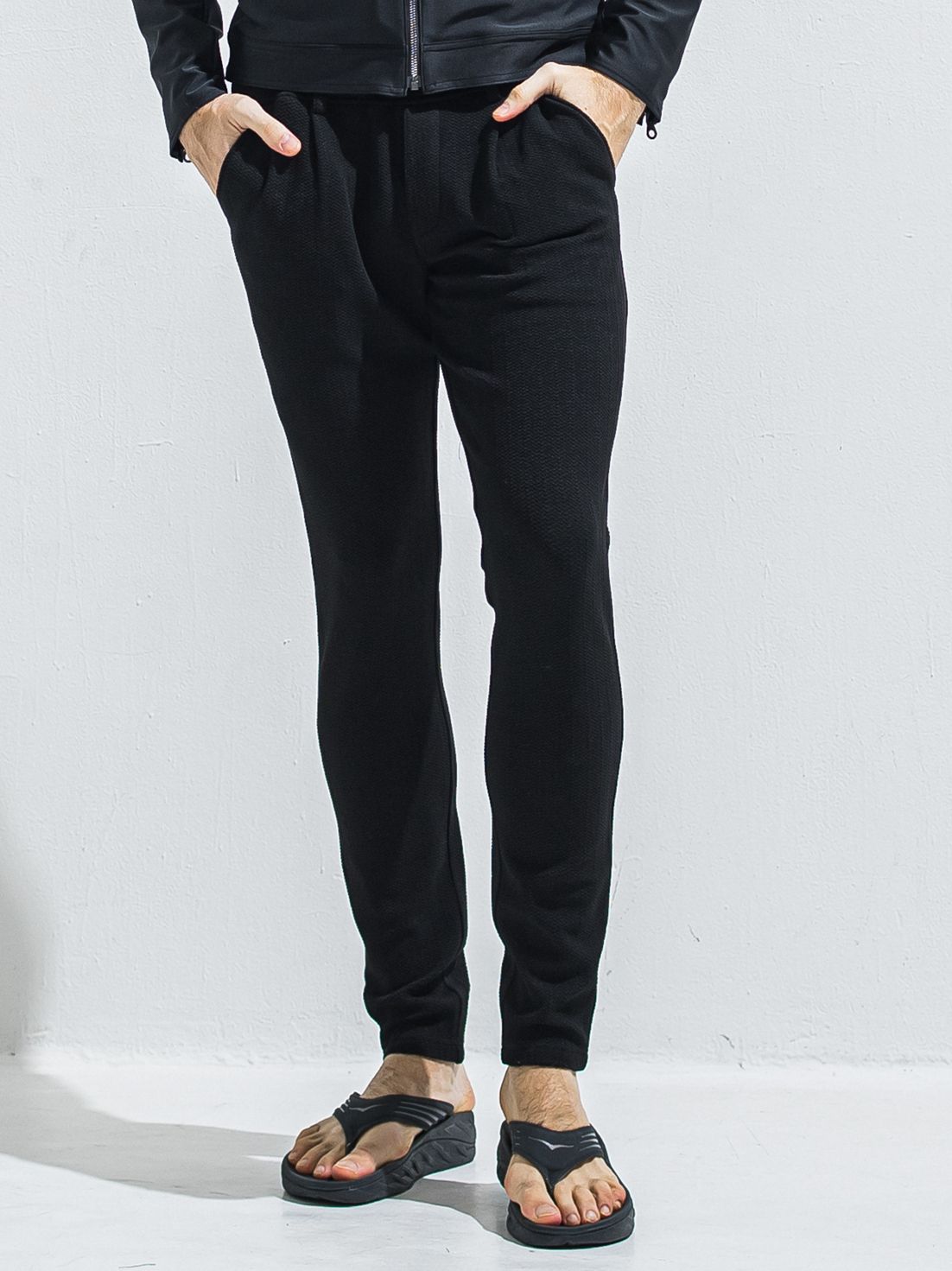 CHRIS EASY TUCK PANTS / RC40-ST-016T / イージータックパンツ / ブリスターブラック (4月中旬入荷予定)