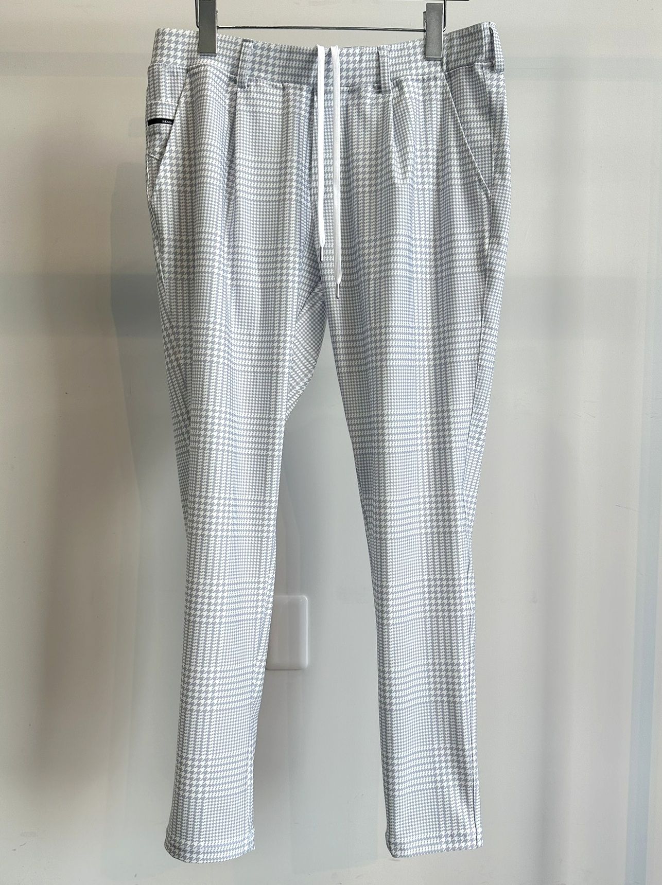 CHRIS EASY TUCK PANTS / RC32-ST-016T / イージータックパンツ / グレンチェックグレー