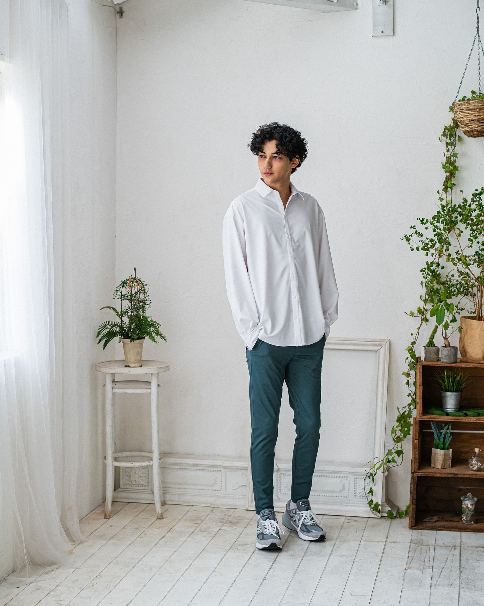 CHRIS EASY PANTS / RC32-ST-016 / イージーパンツ / カーキ