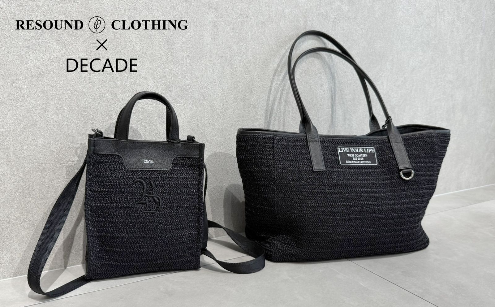 RESOUND CLOTHING decade コラボ トートバッグ - メルカリ
