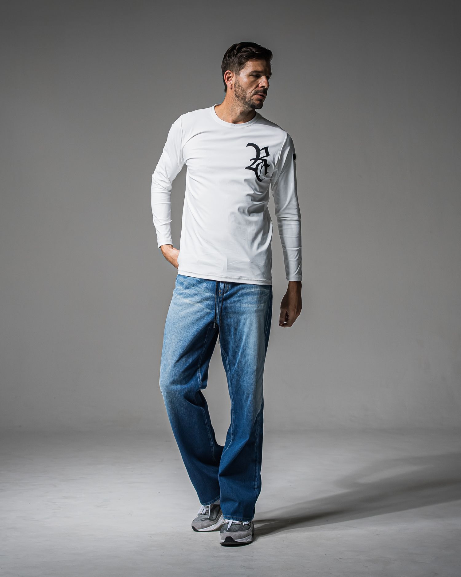 KING DENIM JERSEY / RC37-ST-005 / デニムジャージ バギーワイドパンツ / ライトインディゴ