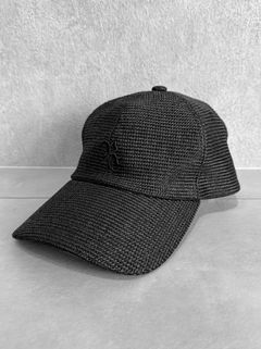 STRAW MESH LOW CAP / RC36-CAP-001 / ストローメッシュローキャップ / ブラック
