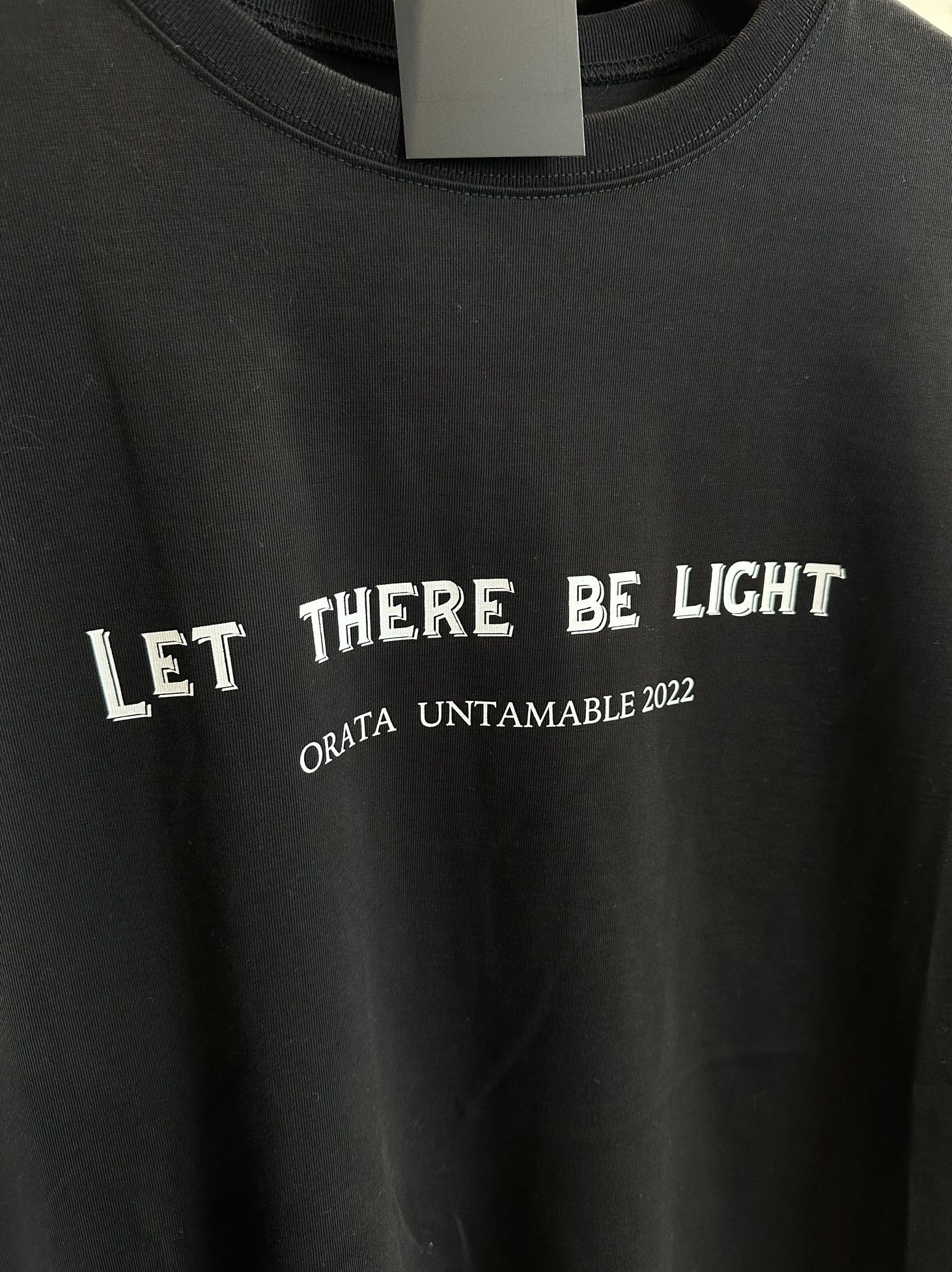 LIGHT CREW T / OR2-T-004 / プリントTシャツ / ブラック