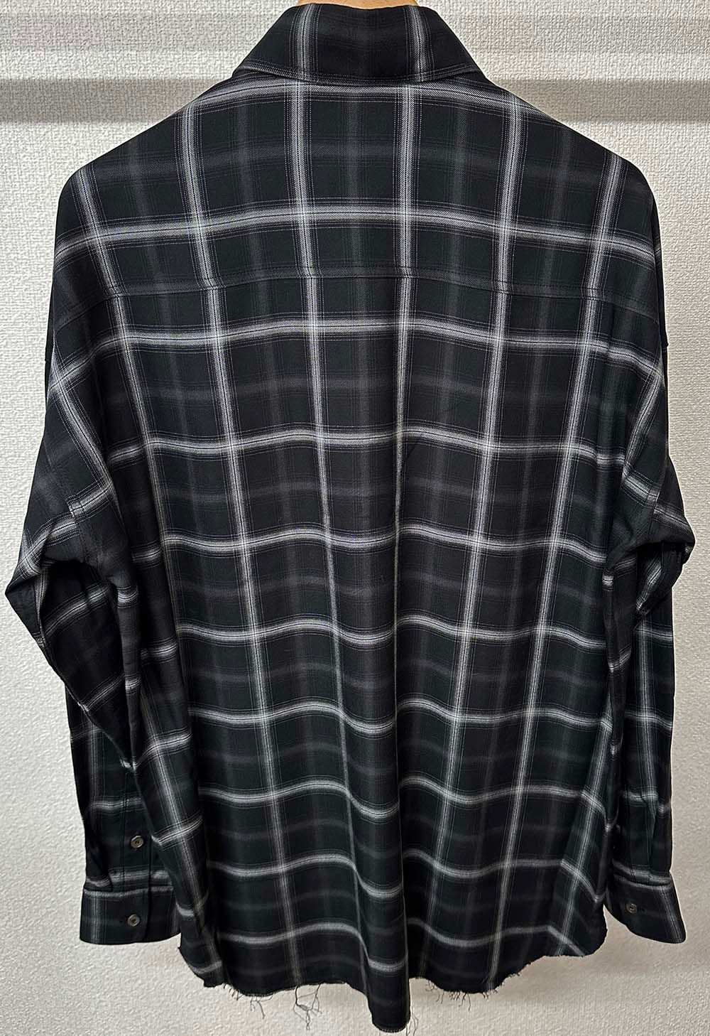 RESOUND CLOTHING - OVER GOWN CHECK SHIRTS / RC31-SH-003 / オーバー