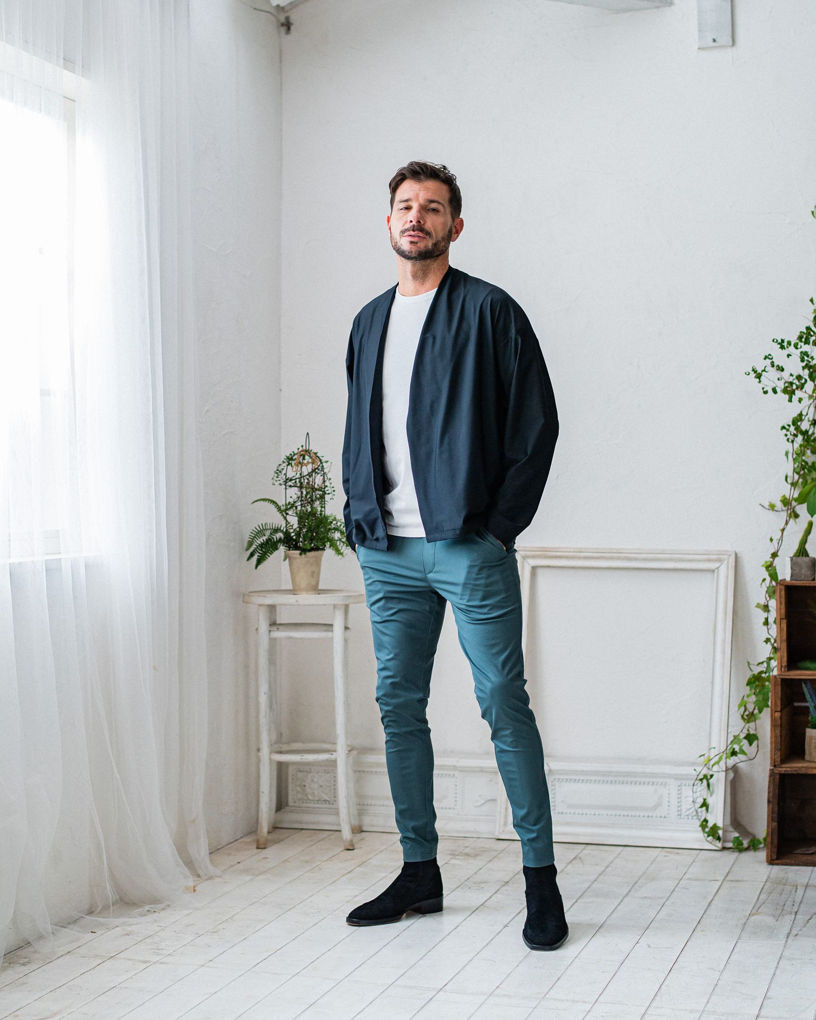 CHRIS EASY PANTS / RC32-ST-016 / イージーパンツ / カーキ
