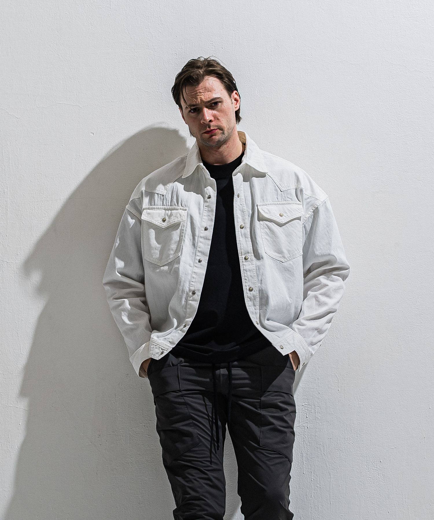 WESTAN JK / DP1-JK-004 / ウエスタンシャツジャケット / ホワイト (3月中旬入荷予定)