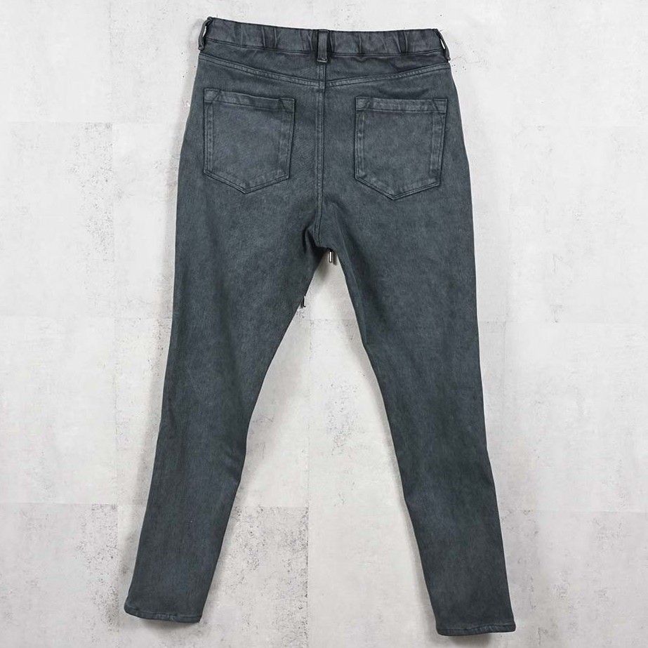 MICK DENIM JERSEY / BASIC-ST-020 / デニムジャージテーパードパンツ / ピグメントブラック (12月上旬入荷予定)