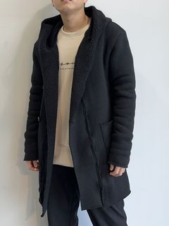 BOA HOODIE COAT / RC30-C-007 / ボアフーディーコート / ブラック