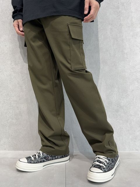 HEAD CARGO / RC41-ST-043 / カーゴセミワイドタックパンツ / カーキ
