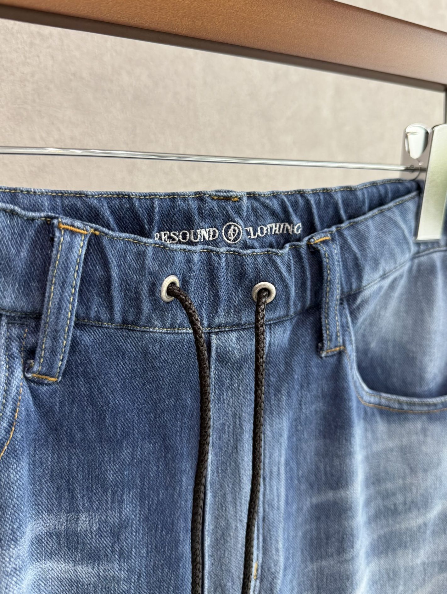 KING DENIM JERSEY / RC37-ST-005 / デニムジャージ バギーワイドパンツ / ライトインディゴ